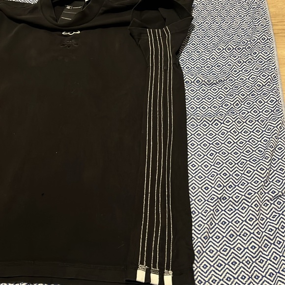 Alexander Wang Adidas Trefoil Logo Stripe Tee - Picture 4 of 6